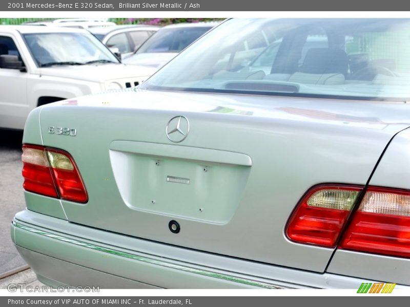 Brilliant Silver Metallic / Ash 2001 Mercedes-Benz E 320 Sedan