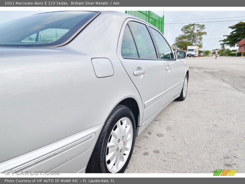 Brilliant Silver Metallic / Ash 2001 Mercedes-Benz E 320 Sedan