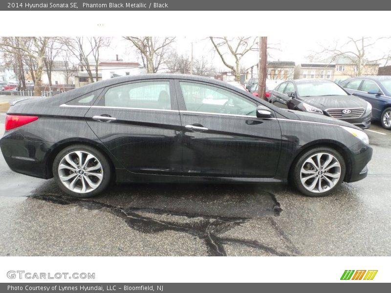 Phantom Black Metallic / Black 2014 Hyundai Sonata SE