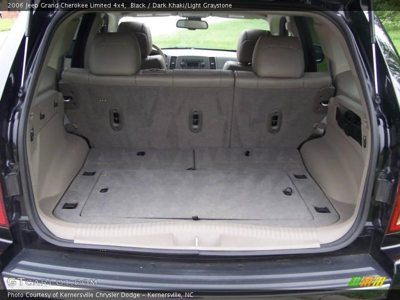 Black / Dark Khaki/Light Graystone 2006 Jeep Grand Cherokee Limited 4x4