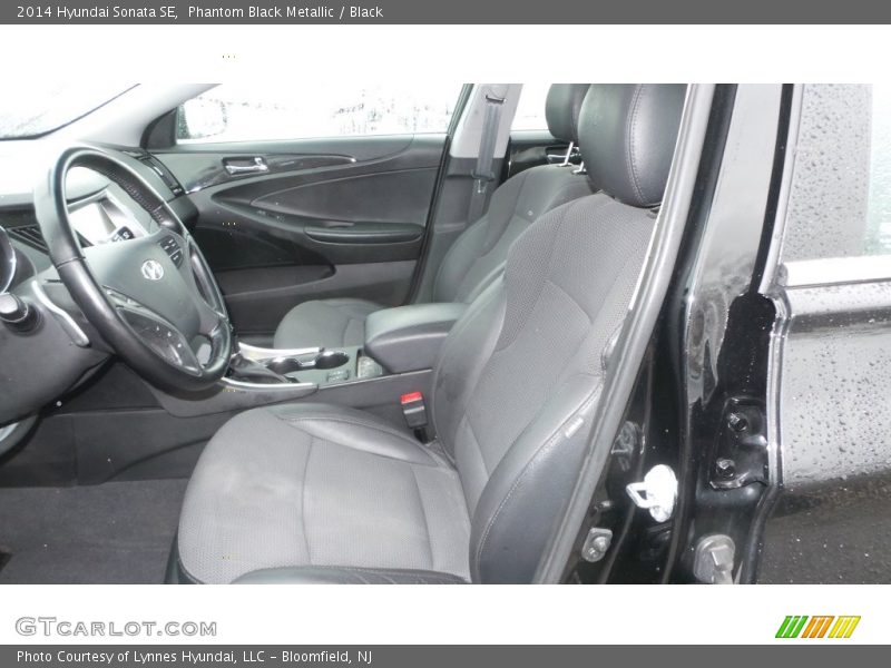 Phantom Black Metallic / Black 2014 Hyundai Sonata SE
