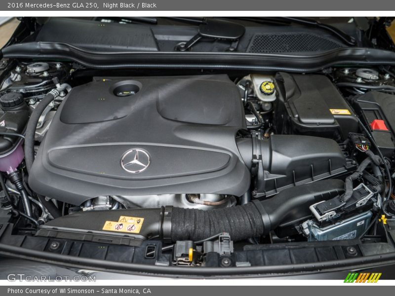 Night Black / Black 2016 Mercedes-Benz GLA 250