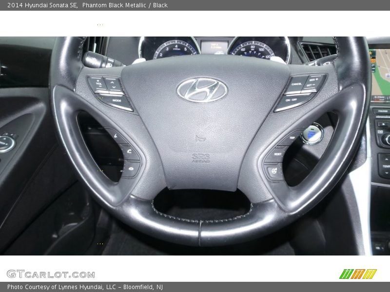 Phantom Black Metallic / Black 2014 Hyundai Sonata SE