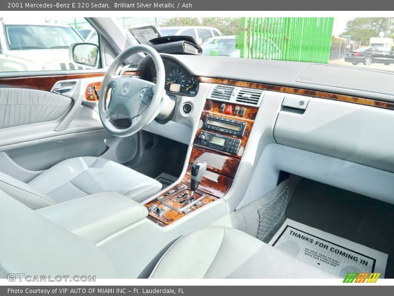 Brilliant Silver Metallic / Ash 2001 Mercedes-Benz E 320 Sedan