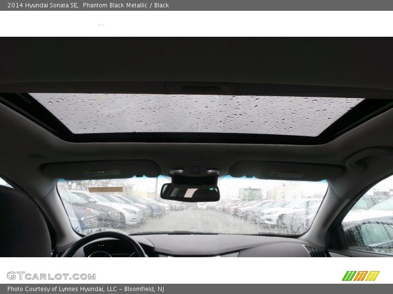 Phantom Black Metallic / Black 2014 Hyundai Sonata SE
