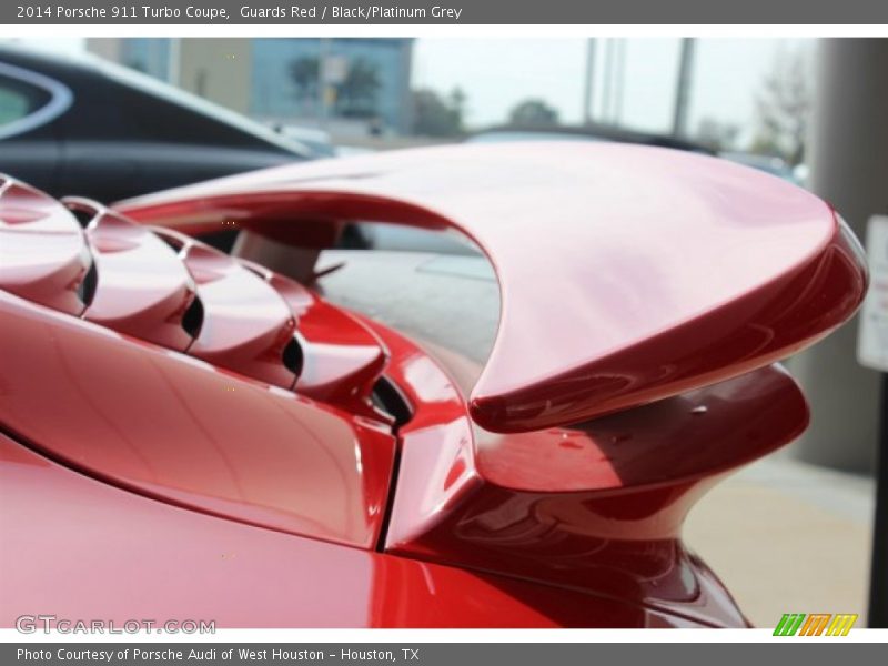 Guards Red / Black/Platinum Grey 2014 Porsche 911 Turbo Coupe