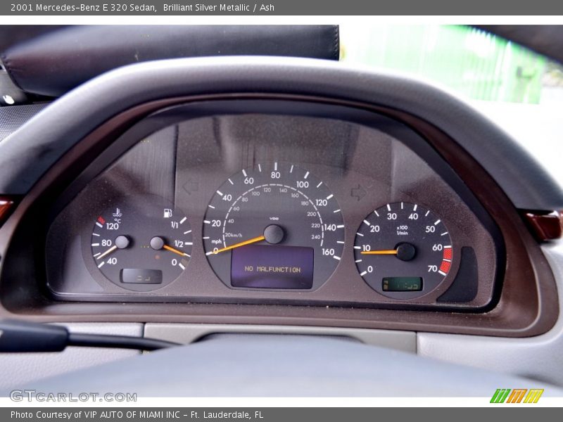 Brilliant Silver Metallic / Ash 2001 Mercedes-Benz E 320 Sedan