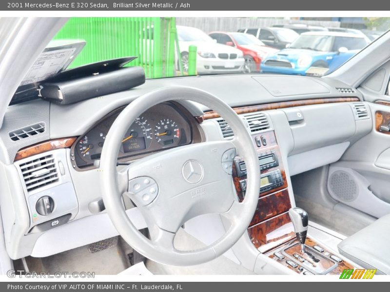Brilliant Silver Metallic / Ash 2001 Mercedes-Benz E 320 Sedan