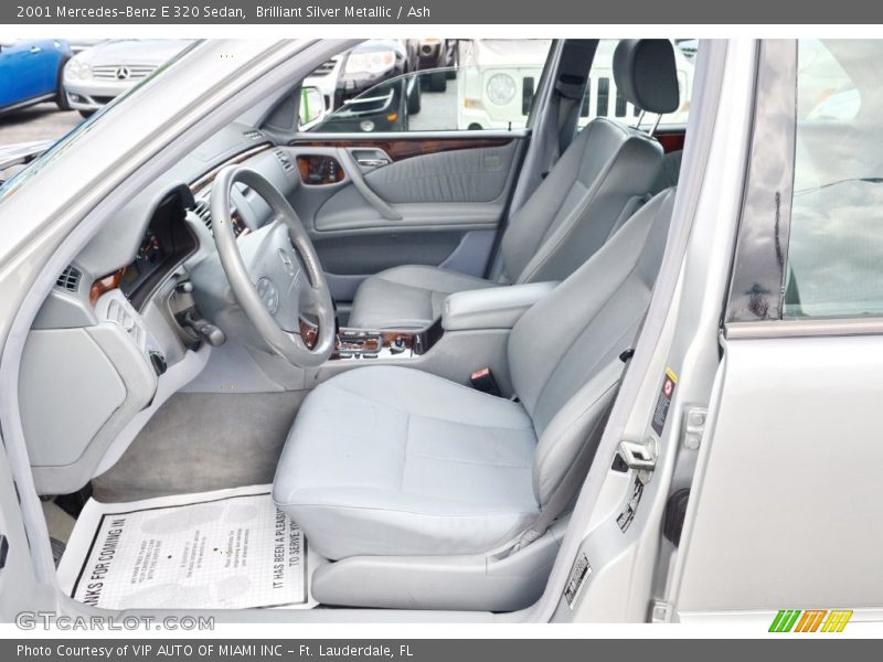 Brilliant Silver Metallic / Ash 2001 Mercedes-Benz E 320 Sedan
