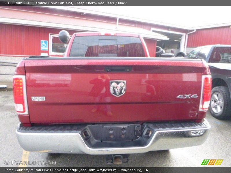 Deep Cherry Red Pearl / Black 2013 Ram 2500 Laramie Crew Cab 4x4