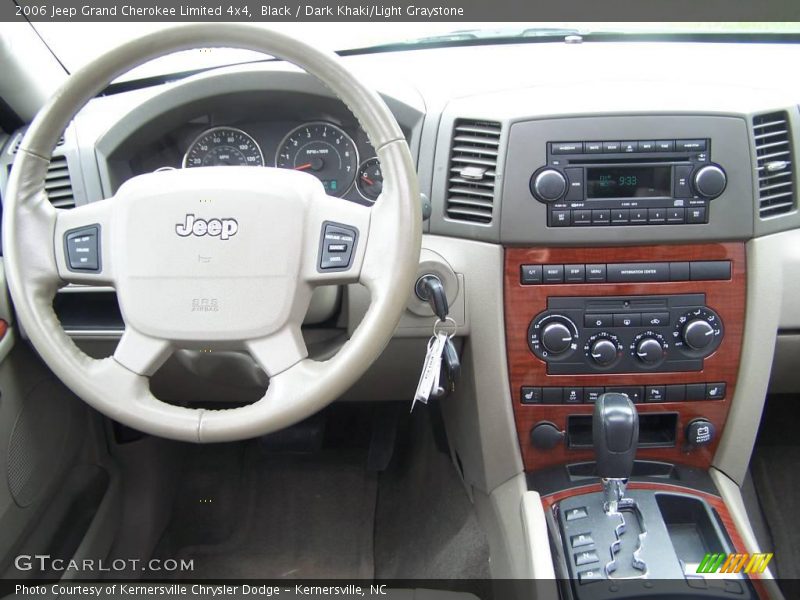 Black / Dark Khaki/Light Graystone 2006 Jeep Grand Cherokee Limited 4x4