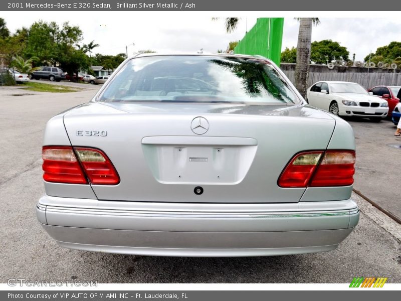 Brilliant Silver Metallic / Ash 2001 Mercedes-Benz E 320 Sedan