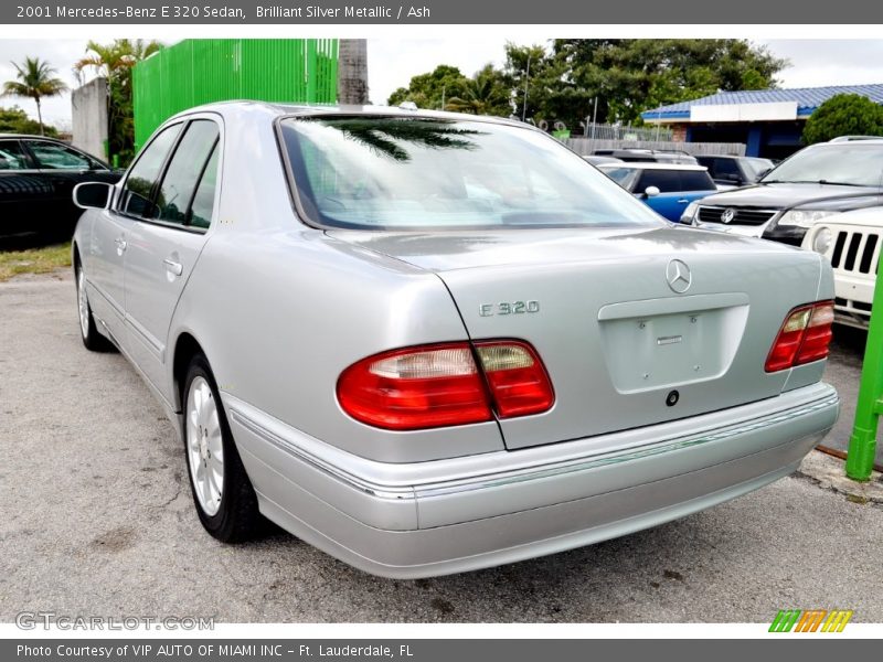Brilliant Silver Metallic / Ash 2001 Mercedes-Benz E 320 Sedan