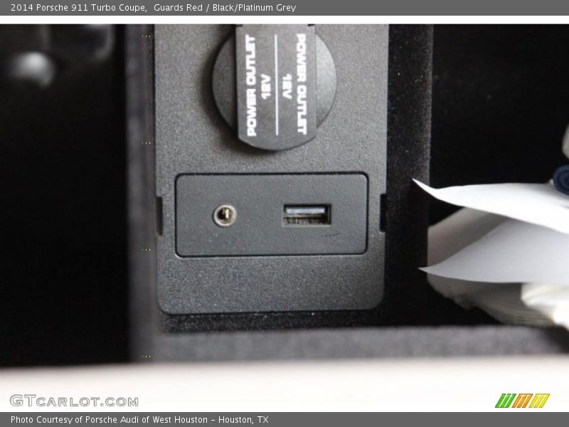 Guards Red / Black/Platinum Grey 2014 Porsche 911 Turbo Coupe