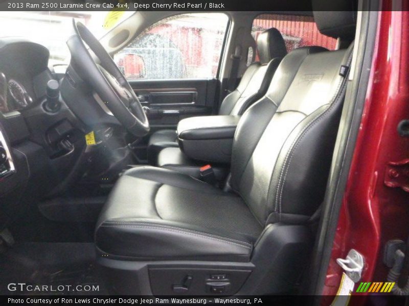 Deep Cherry Red Pearl / Black 2013 Ram 2500 Laramie Crew Cab 4x4