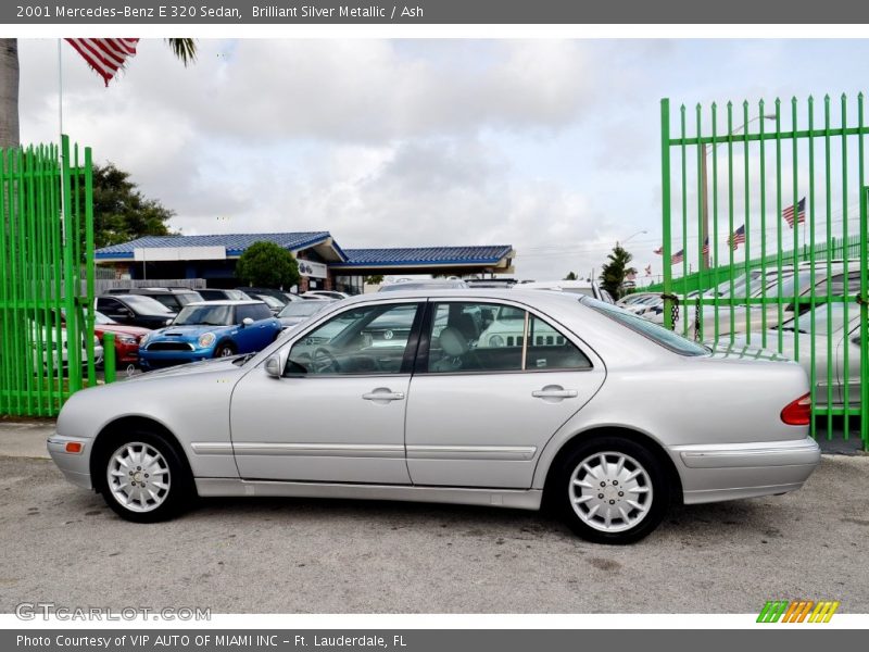 Brilliant Silver Metallic / Ash 2001 Mercedes-Benz E 320 Sedan