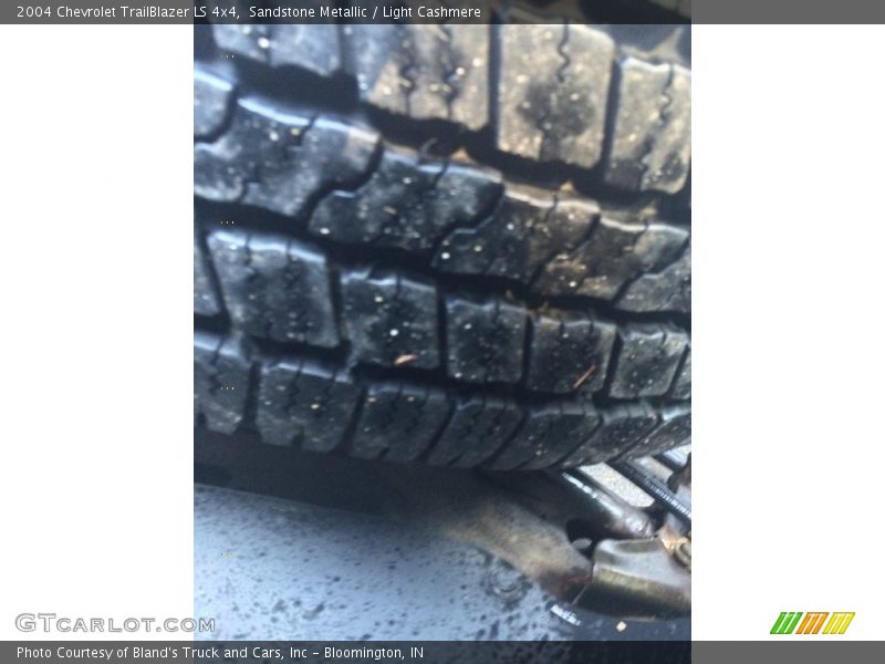 Sandstone Metallic / Light Cashmere 2004 Chevrolet TrailBlazer LS 4x4