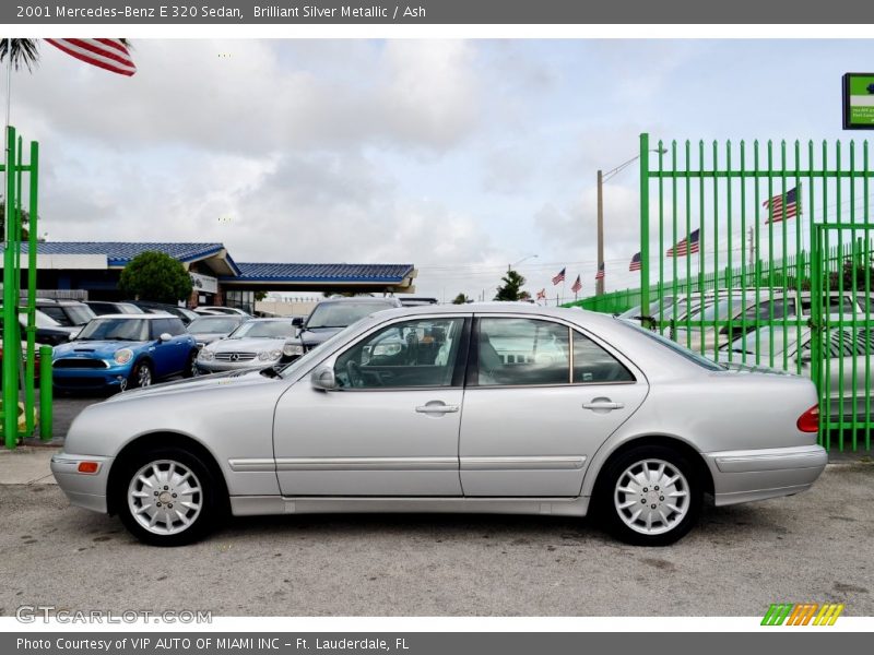 Brilliant Silver Metallic / Ash 2001 Mercedes-Benz E 320 Sedan