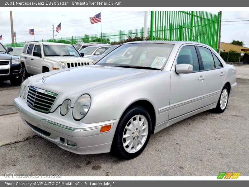 Brilliant Silver Metallic / Ash 2001 Mercedes-Benz E 320 Sedan