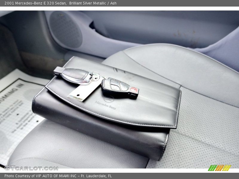 Brilliant Silver Metallic / Ash 2001 Mercedes-Benz E 320 Sedan