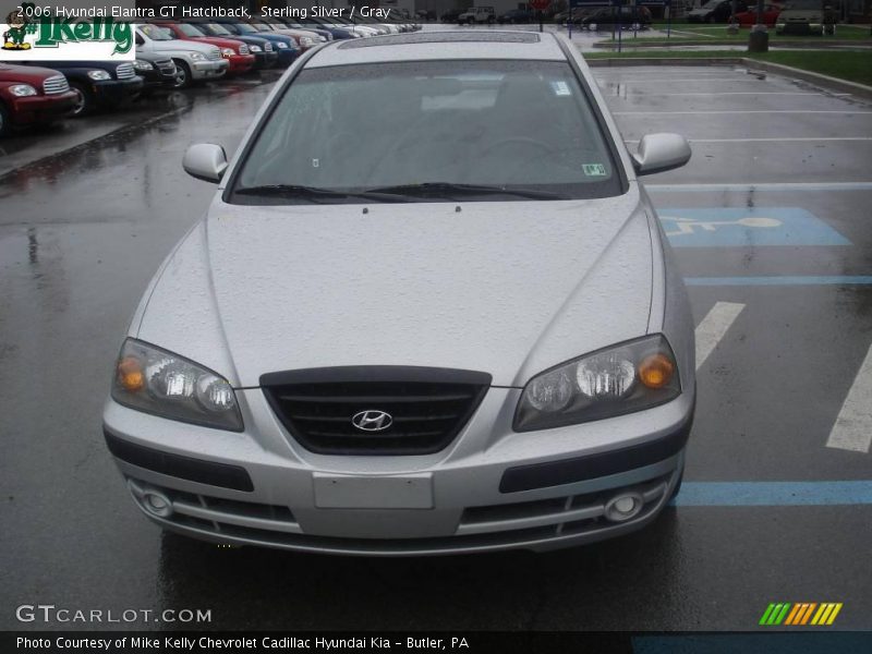 Sterling Silver / Gray 2006 Hyundai Elantra GT Hatchback