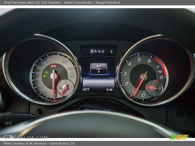  2016 SLK 300 Roadster 300 Roadster Gauges