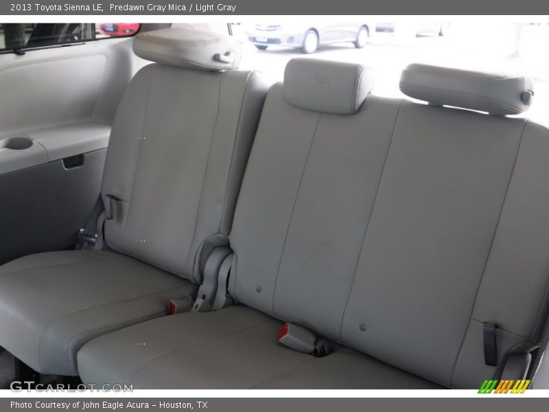 Predawn Gray Mica / Light Gray 2013 Toyota Sienna LE