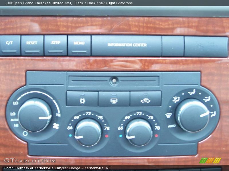 Black / Dark Khaki/Light Graystone 2006 Jeep Grand Cherokee Limited 4x4