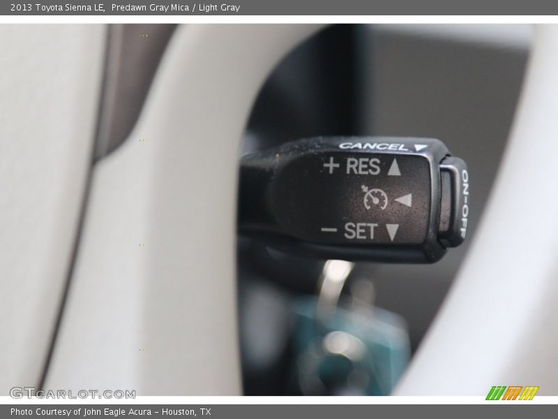 Predawn Gray Mica / Light Gray 2013 Toyota Sienna LE