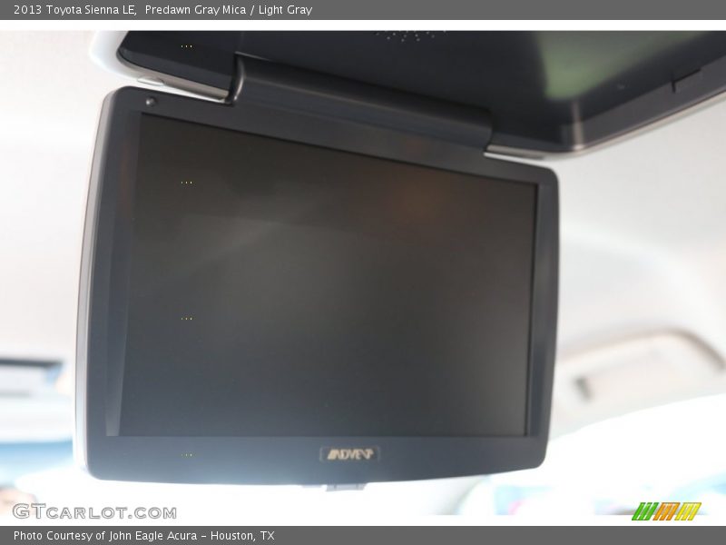 Predawn Gray Mica / Light Gray 2013 Toyota Sienna LE