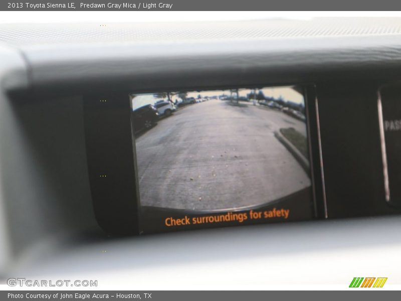 Predawn Gray Mica / Light Gray 2013 Toyota Sienna LE