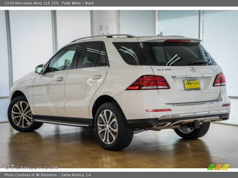 Polar White / Black 2016 Mercedes-Benz GLE 350