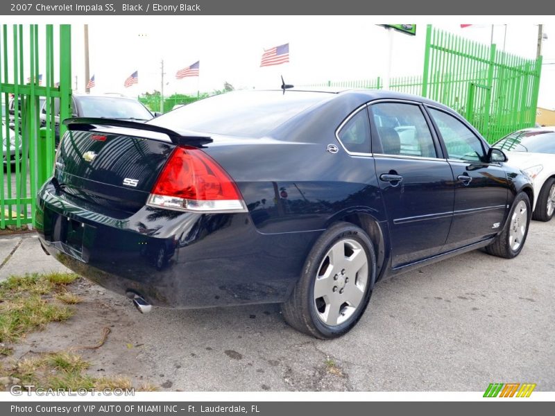 Black / Ebony Black 2007 Chevrolet Impala SS