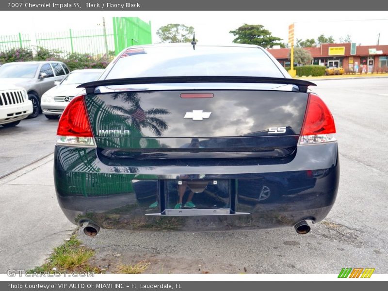 Black / Ebony Black 2007 Chevrolet Impala SS