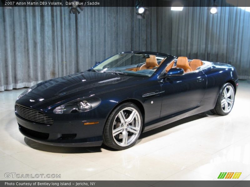 Dark Blue / Saddle 2007 Aston Martin DB9 Volante