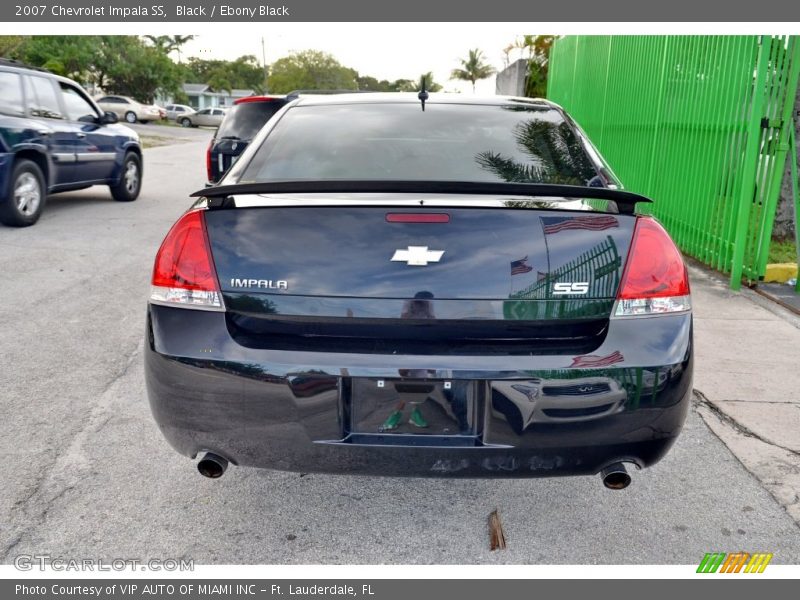 Black / Ebony Black 2007 Chevrolet Impala SS