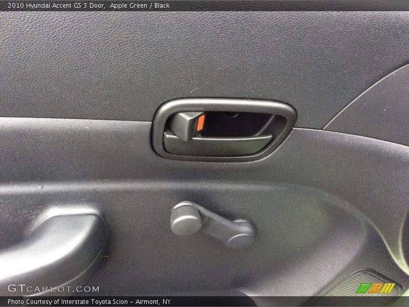 Apple Green / Black 2010 Hyundai Accent GS 3 Door