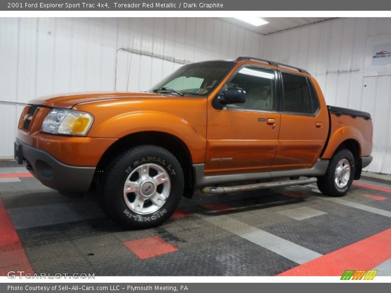 Toreador Red Metallic / Dark Graphite 2001 Ford Explorer Sport Trac 4x4