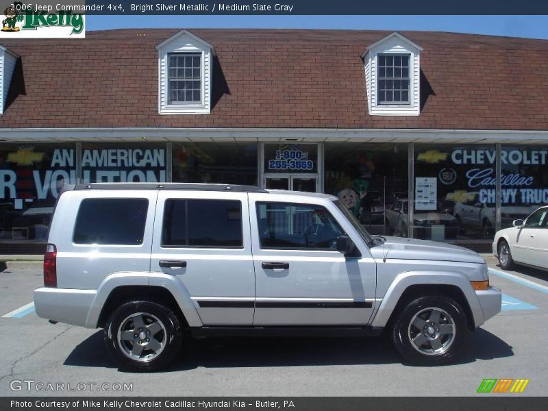 Bright Silver Metallic / Medium Slate Gray 2006 Jeep Commander 4x4