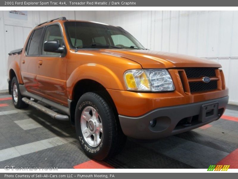 Toreador Red Metallic / Dark Graphite 2001 Ford Explorer Sport Trac 4x4