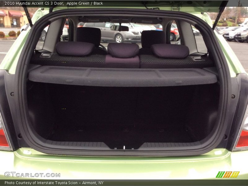 Apple Green / Black 2010 Hyundai Accent GS 3 Door
