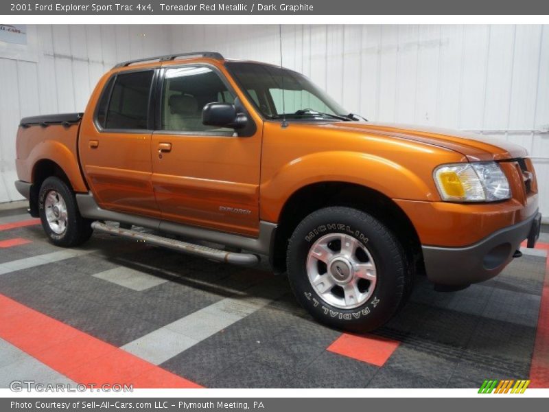 Toreador Red Metallic / Dark Graphite 2001 Ford Explorer Sport Trac 4x4