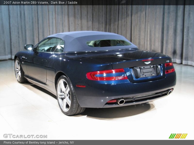 Dark Blue / Saddle 2007 Aston Martin DB9 Volante