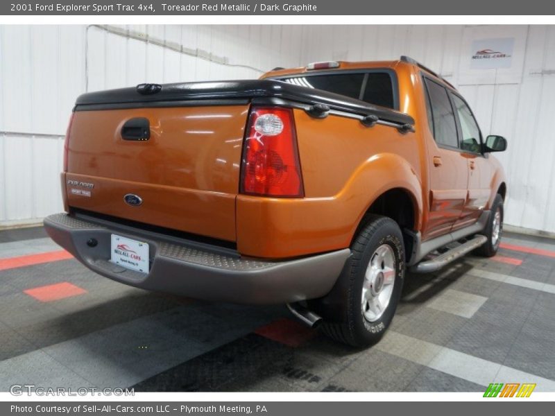 Toreador Red Metallic / Dark Graphite 2001 Ford Explorer Sport Trac 4x4