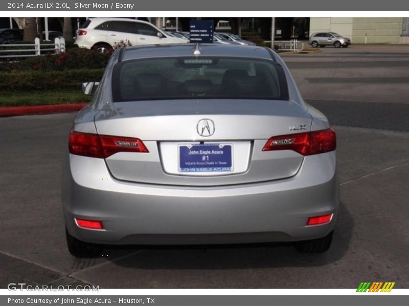 Silver Moon / Ebony 2014 Acura ILX 2.0L