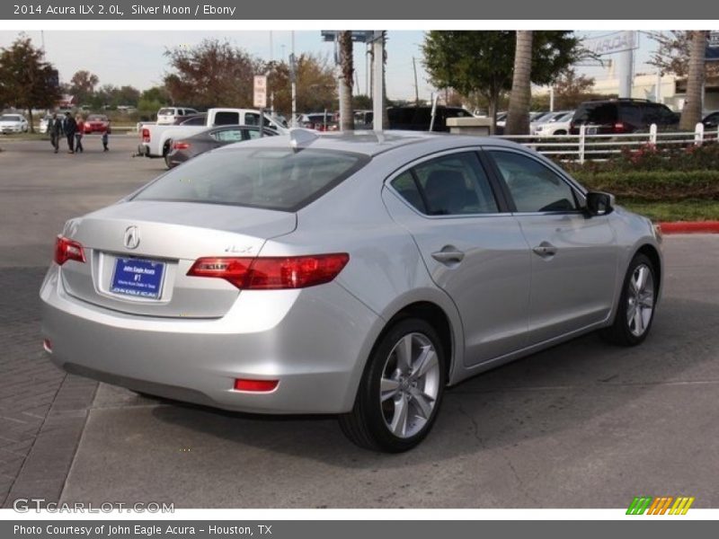 Silver Moon / Ebony 2014 Acura ILX 2.0L