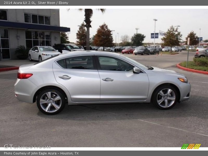 Silver Moon / Ebony 2014 Acura ILX 2.0L