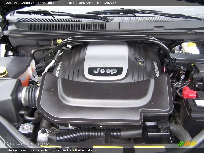 Black / Dark Khaki/Light Graystone 2006 Jeep Grand Cherokee Limited 4x4