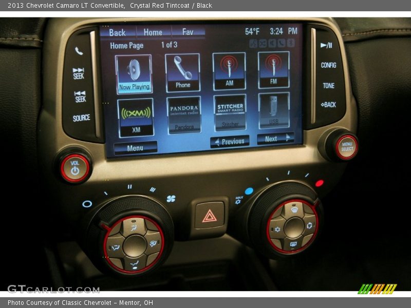 Crystal Red Tintcoat / Black 2013 Chevrolet Camaro LT Convertible