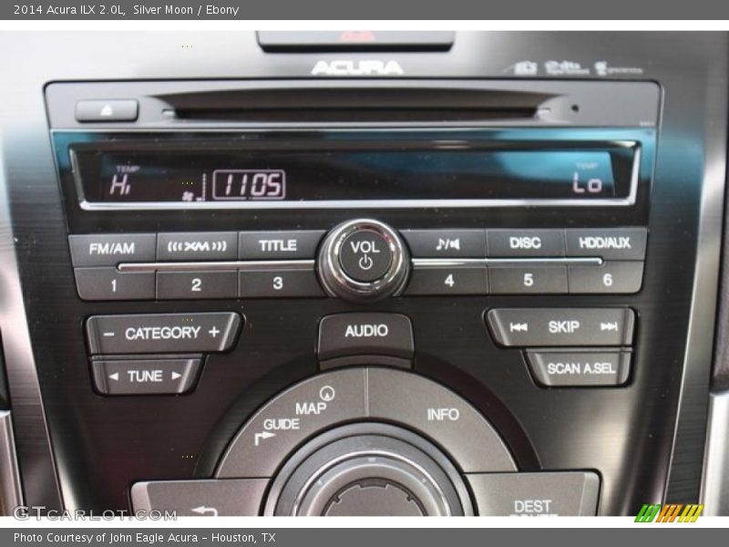 Silver Moon / Ebony 2014 Acura ILX 2.0L